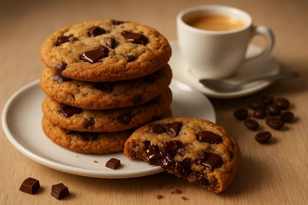 Espresso Chocolate Chunk Cookies